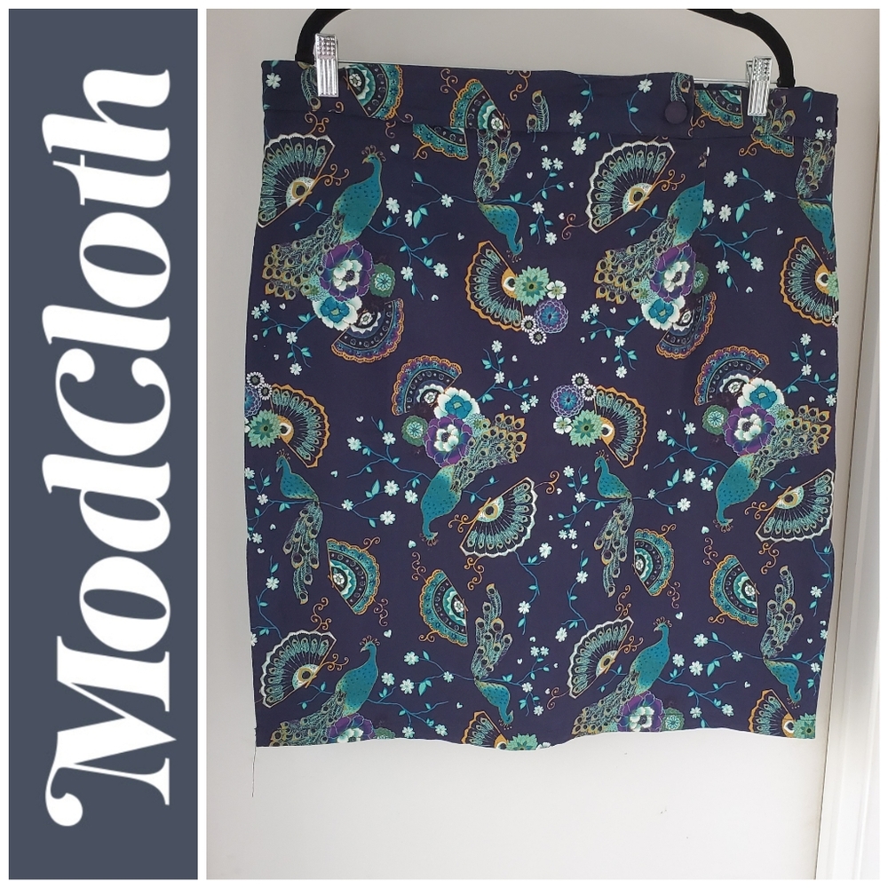 Modcloth plus size pencil skirt